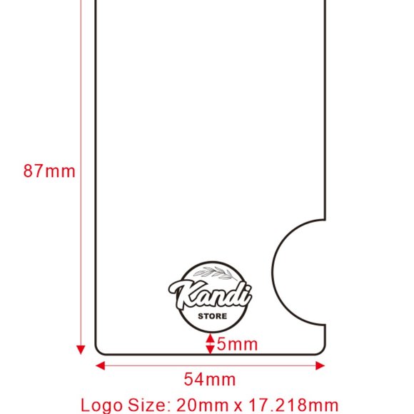 Kandi Store Wooden Minimalist BEIGE Wallet for Men and Women - Slim Wallet - Picture 4 of 5